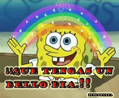 Felicitaciones de bob esponja - Imagui