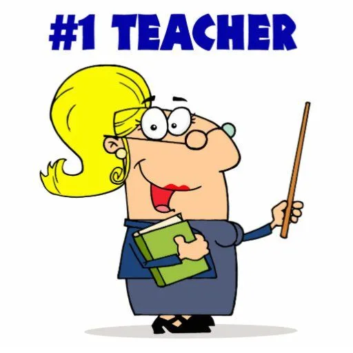gráfico del dibujo animado del profesor del número llavero ...