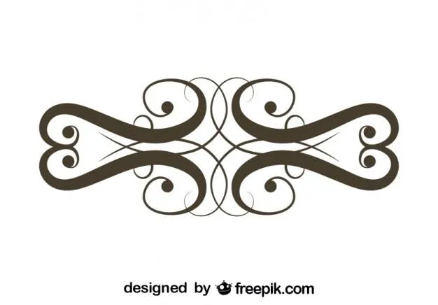 Gráfico floral retro simétrico decorativo | Descargar Vectores gratis Gráfico floral retro simétrico decorativo | Descargar Vectores gratis