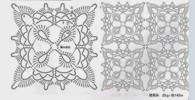 Grafico Top Patron Crochet - Patrones Crochet Grafico Top Patron Crochet - Patrones Crochet