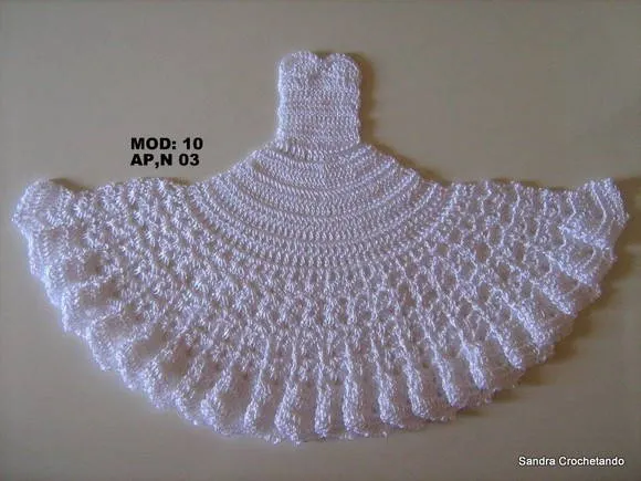 Gráfico vestido-saia em crochê 10(AP 3) | Sandra Crochetando | Elo7 Gráfico vestido-saia em crochê 10(AP 3) | Sandra Crochetando | Elo7