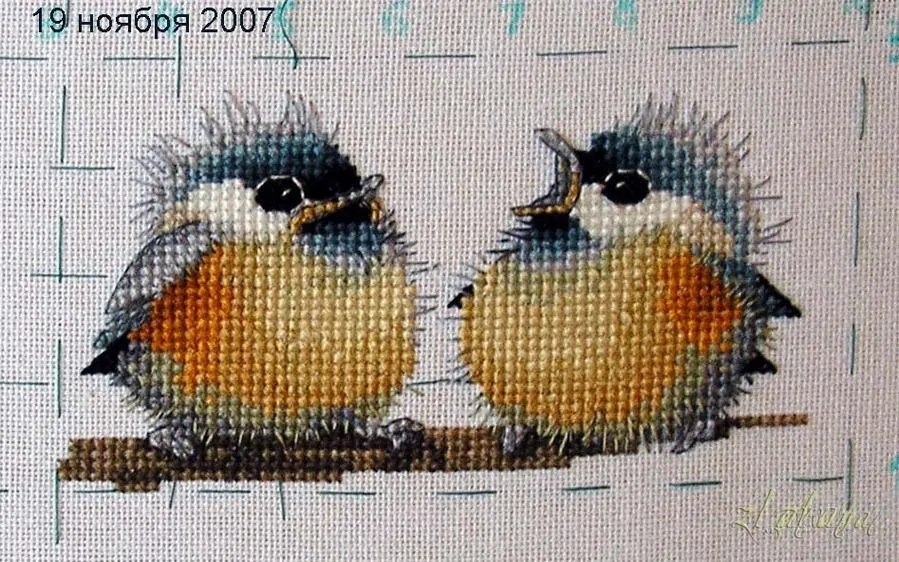 Graficos de aves en punto de cruz | Solountip. Graficos de aves en punto de cruz | Solountip.