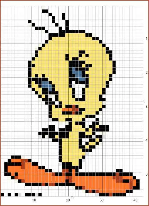 Patrones de piolin en punto de cruz - Imagui Patrones de piolin en punto de cruz - Imagui