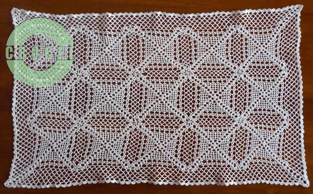 Tejido crochet carpeta cuadrada - Imagui