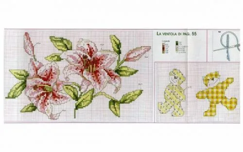 Imagenes de flores de punto de cruz - Imagui Imagenes de flores de punto de cruz - Imagui