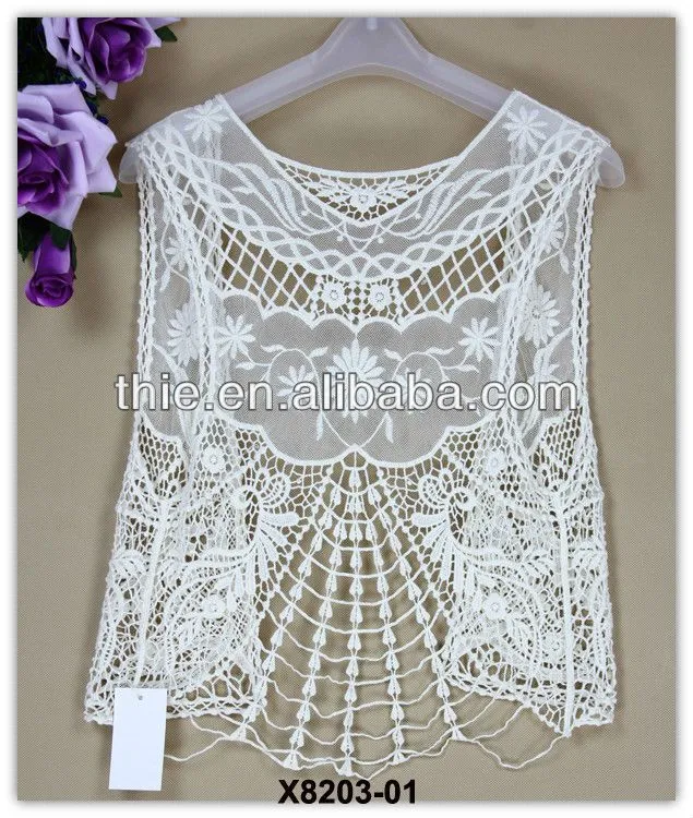 Graficos c halecos crochet - Imagui