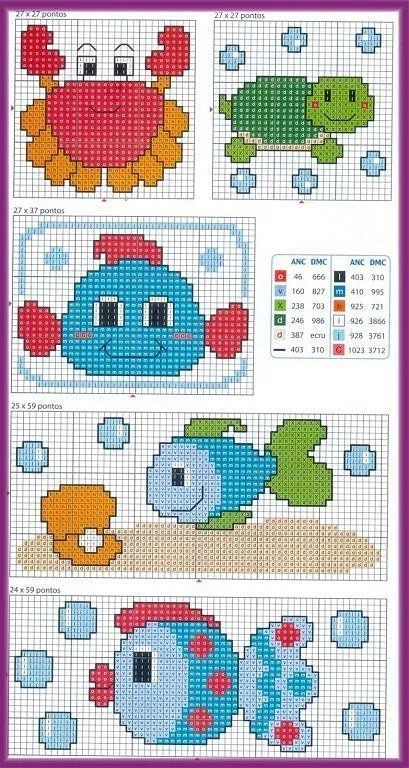 graficos infantiles punto de cruz | Aprender manualidades es ... graficos infantiles punto de cruz | Aprender manualidades es ...
