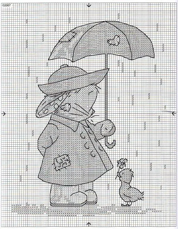 graficos infantiles punto de cruz | Aprender manualidades es ... graficos infantiles punto de cruz | Aprender manualidades es ...