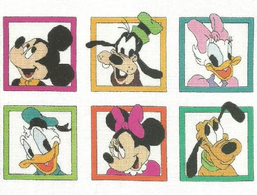graficos infantiles punto de cruz | Cross-Stitch: Mickey Mouse ... graficos infantiles punto de cruz | Cross-Stitch: Mickey Mouse ...