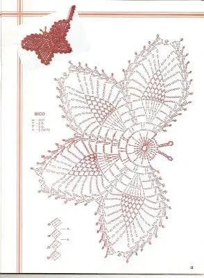 LelaMagdalena: MARIPOSA AL CROCHET