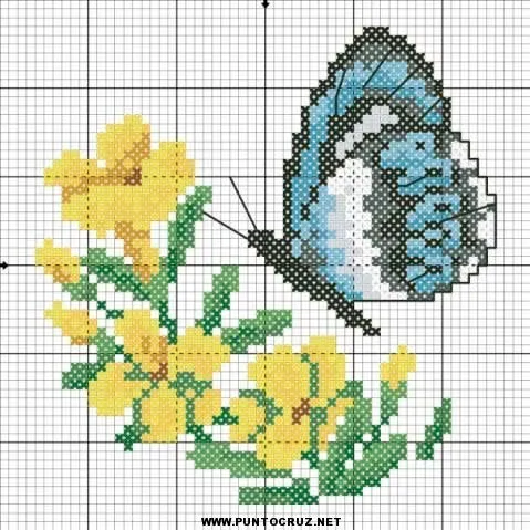 Graficos de mariposas para punto cruz gratis | Punto de cruz ... Graficos de mariposas para punto cruz gratis | Punto de cruz ...