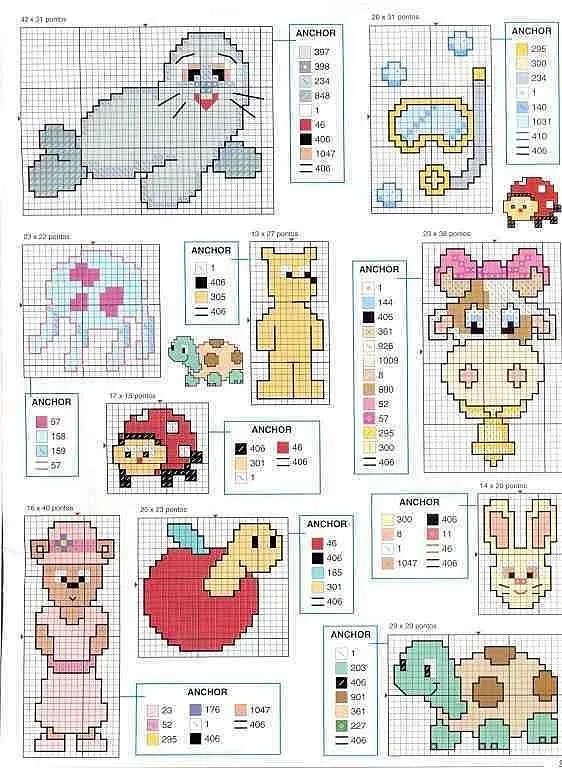 motivos pequenos (3) | Aprender manualidades es facilisimo.