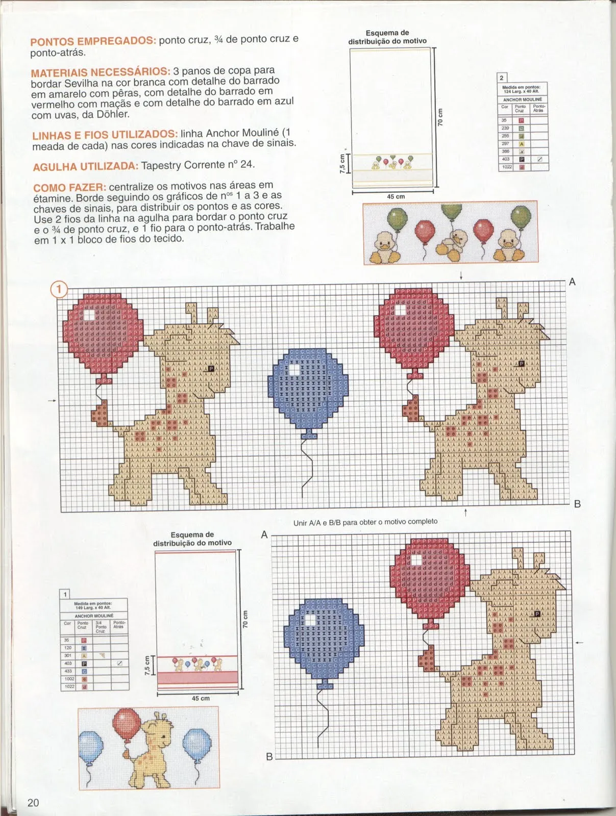 Gráficos de Ponto Cruz: Gráficos de Ponto Cruz para Bebês Gráficos de Ponto Cruz: Gráficos de Ponto Cruz para Bebês