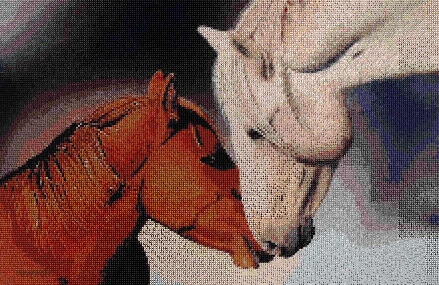 Gráficos para punto de cruz (caballos) | eBay Gráficos para punto de cruz (caballos) | eBay