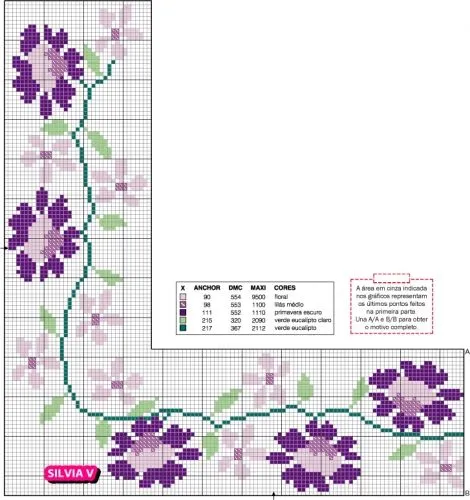 GRAFICOS PUNTO DE CRUZ GRATIS : CENEFAS(82)