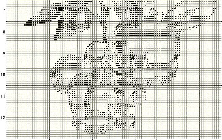 GRAFICOS PUNTO DE CRUZ GRATIS : CUADRO INFANTILES (58) GRAFICOS PUNTO DE CRUZ GRATIS : CUADRO INFANTILES (58)