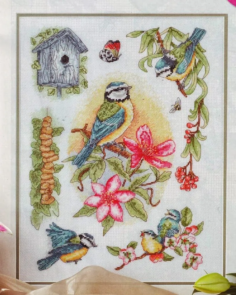 GRAFICOS PUNTO DE CRUZ GRATIS : PAJAROS(24) GRAFICOS PUNTO DE CRUZ GRATIS : PAJAROS(24)