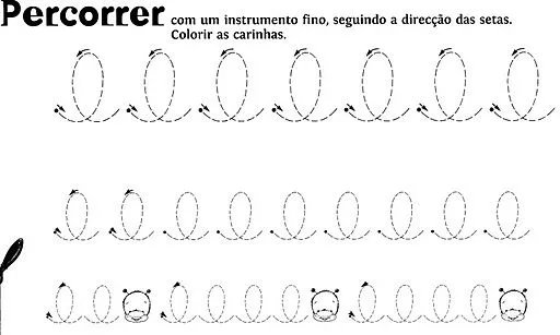 Fichas de grafomotricidad para imprimir 5 años - Imagui