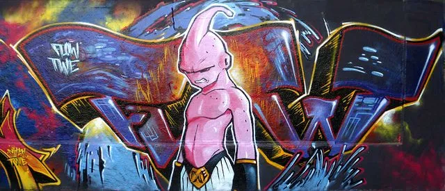 Grafiti Dragon Ball (14) | La columna de Majunia