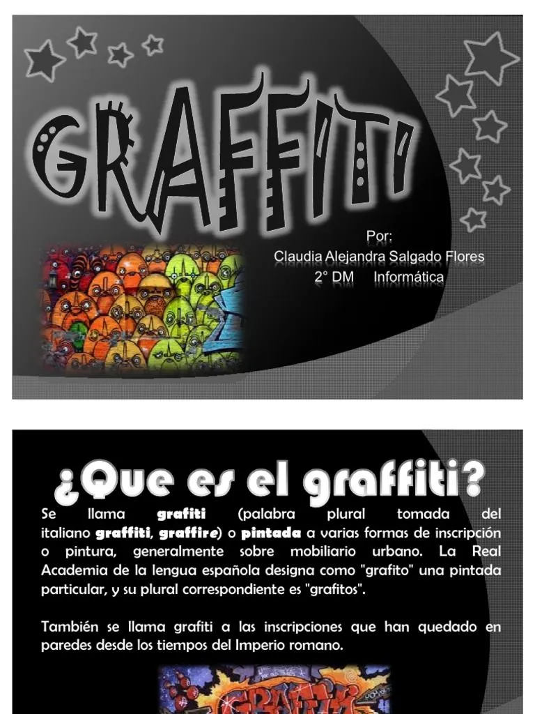 GRAFITI | PDF | Pintada | Pinturas