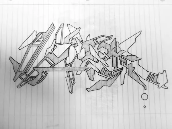 Graffiti Sketch - Imagui