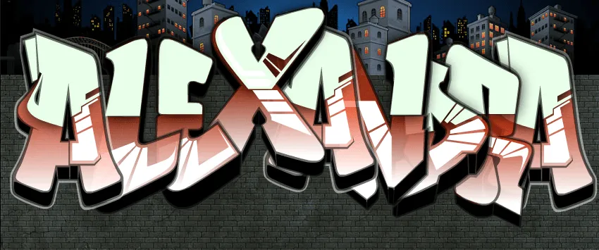 Grafitis que digan alexandra - Imagui