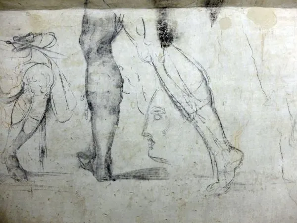 Los grafitis del escondite de Miguel Ángel | Red Historia Los grafitis del escondite de Miguel Ángel | Red Historia