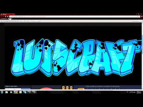 como hacer grafitis con tu nombre - YouTube