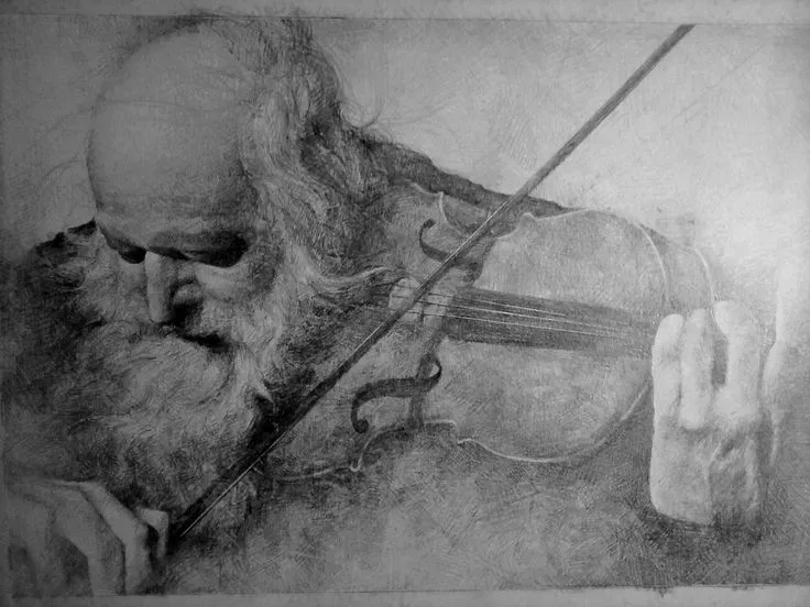 Grafito (Anciano Violín) | Dibujo | Pinterest Grafito (Anciano Violín) | Dibujo | Pinterest