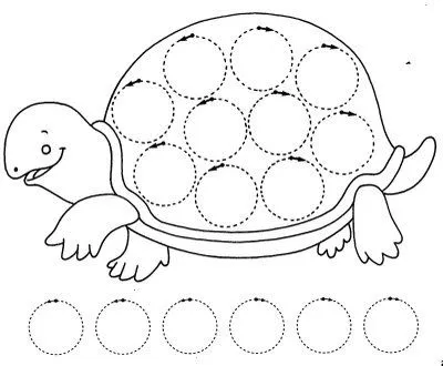 GRAFOMOTRICIDAD PARA NIÑOS 3 AÑOS - 10 : FICHAS PARA NIÑOS