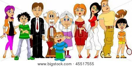 Grandchildren Vectors, Stock Photos & Illustrations | Bigstock