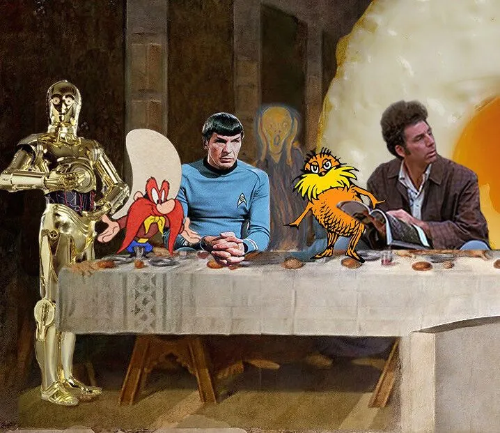Granny And Homies, Monday Night, Arte digital por Oberlin The Artist |  Artmajeur