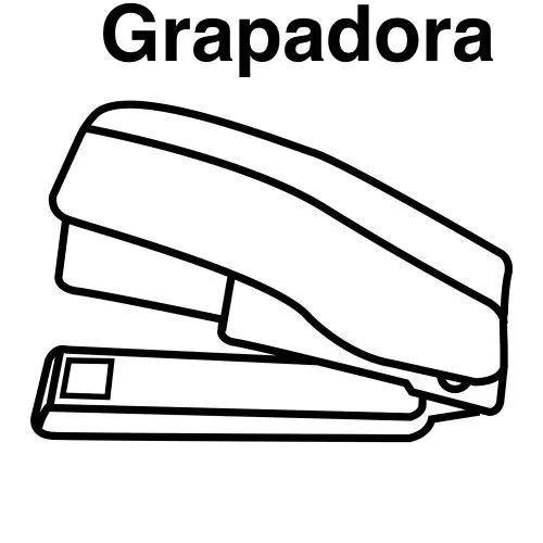 Grapadora para colorear - Imagui