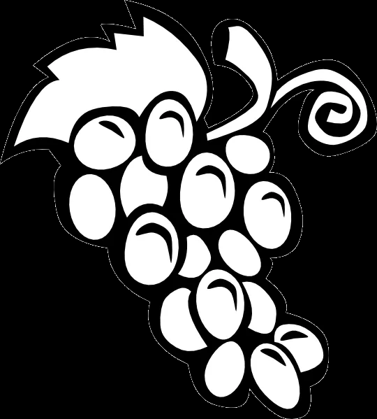 Grapes para colorear - Imagui