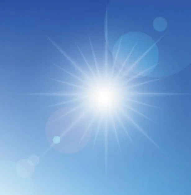 Gratis misc hermoso cielo azul vector luz del sol brillante mancha ...