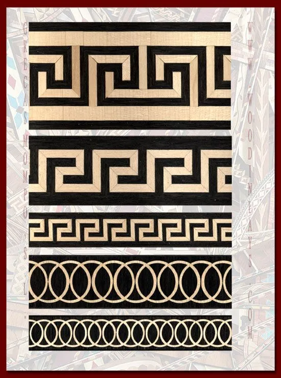 Grecas exclusivas 1 | Creatividad y diseño | Pinterest