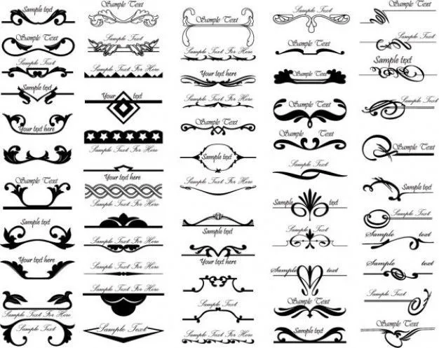 Grecas De Flores En Blanco Y Negro Free Vector For Free Download ... Grecas De Flores En Blanco Y Negro Free Vector For Free Download ...