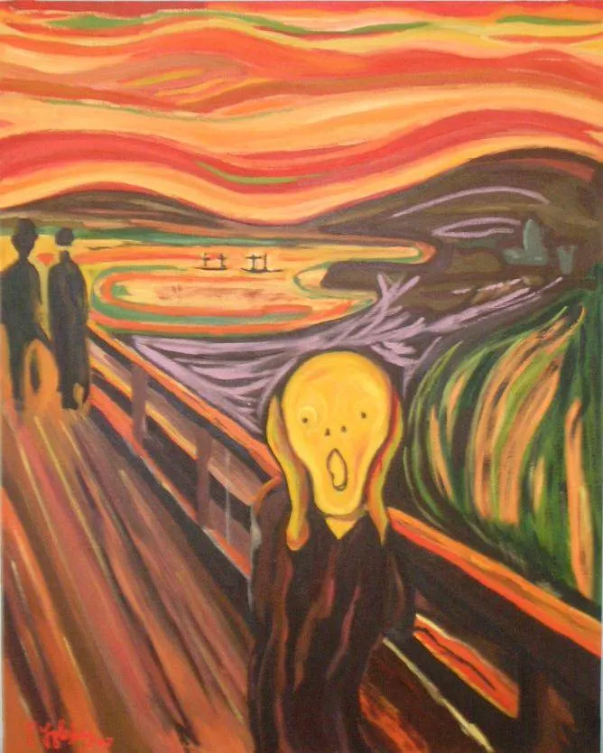El grito de Munch Isabel Iglesias Fonseca - Artelista. El grito de Munch Isabel Iglesias Fonseca - Artelista.