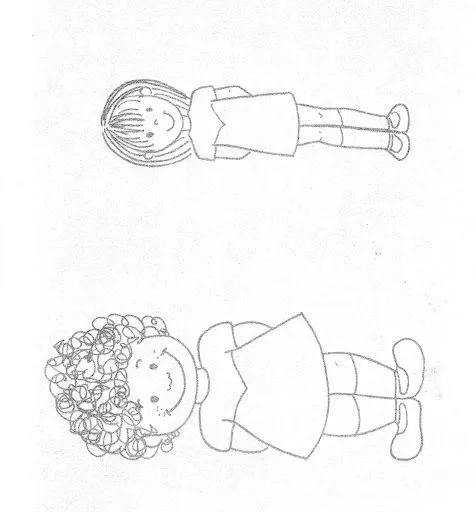 Imagenes para colorear grueso y delgado - Imagui Imagenes para colorear grueso y delgado - Imagui