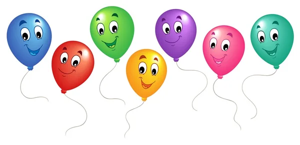 Grupo de globos dibujos animados 3 — Vector stock © clairev #8678146