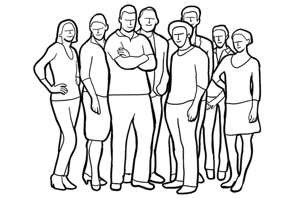 Imagenes de grupos de personas en una comunidad para colorear - Imagui Imagenes de grupos de personas en una comunidad para colorear - Imagui