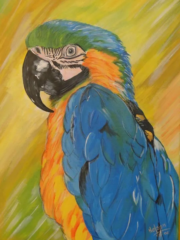 Guacamaya Nelson Medina López - Artelista.com Guacamaya Nelson Medina López - Artelista.com