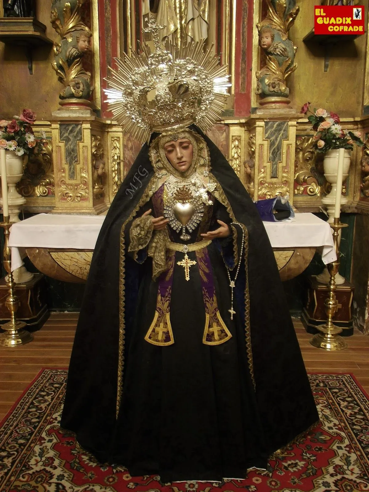 El Guadix Cofrade: MARÍA SANTÍSIMA DEL MAYOR AMOR ATAVIADA DE LUTO ... El Guadix Cofrade: MARÍA SANTÍSIMA DEL MAYOR AMOR ATAVIADA DE LUTO ...