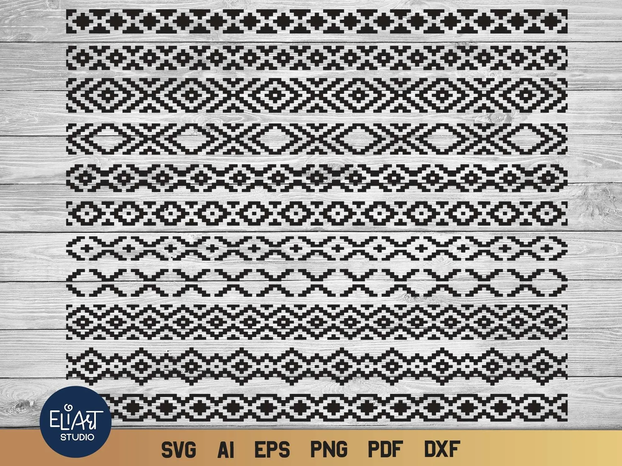 Guarda Pampas SVG Borders Tribal Pattern SVG Argentian - Etsy México Guarda Pampas SVG Borders Tribal Pattern SVG Argentian - Etsy México
