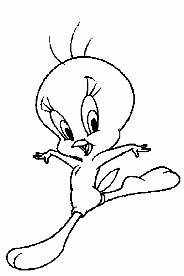  de Piolín corriendo para colorear. Dibujos infantiles de Piolín ...