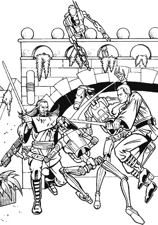 Dibujos para colorear de La Guerra de las Galaxias, Star Wars ... Dibujos para colorear de La Guerra de las Galaxias, Star Wars ...