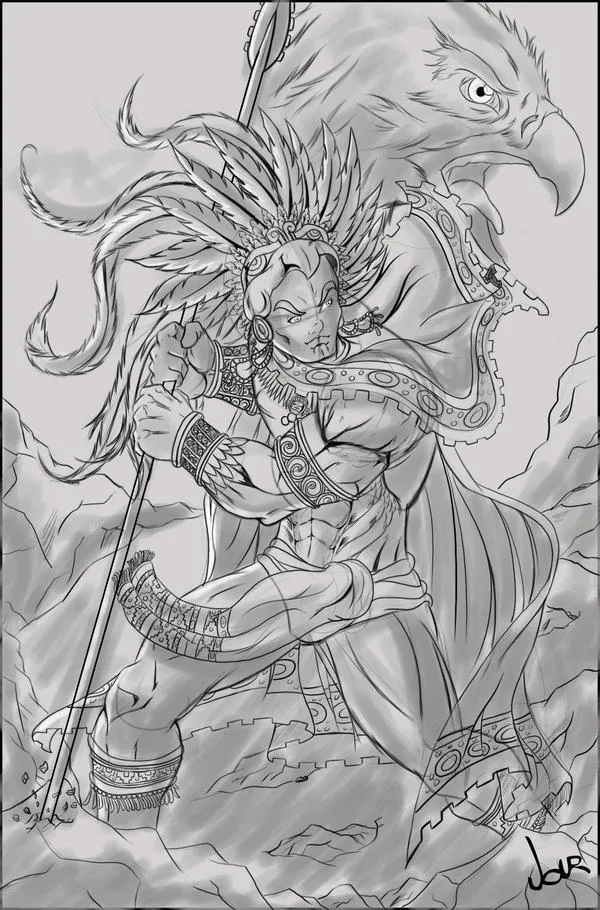 Guerrero Aguila by okarusekai on DeviantArt Guerrero Aguila by okarusekai on DeviantArt