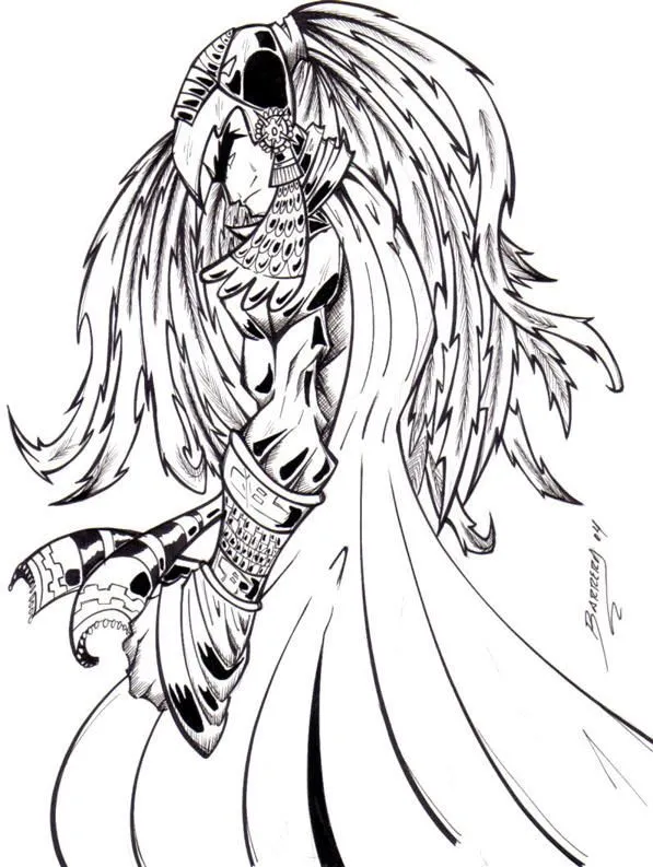 guerrero aguila by TOCHE on DeviantArt