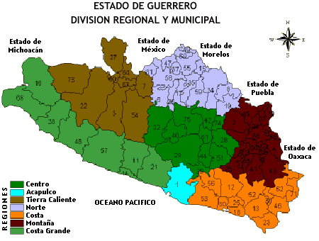 Estado de Guerrero - Wikipedia, la enciclopedia libre Estado de Guerrero - Wikipedia, la enciclopedia libre