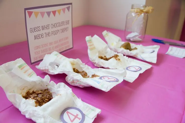 Guess which candy bar made the poopy diaper - fun baby shower game ... Guess which candy bar made the poopy diaper - fun baby shower game ...